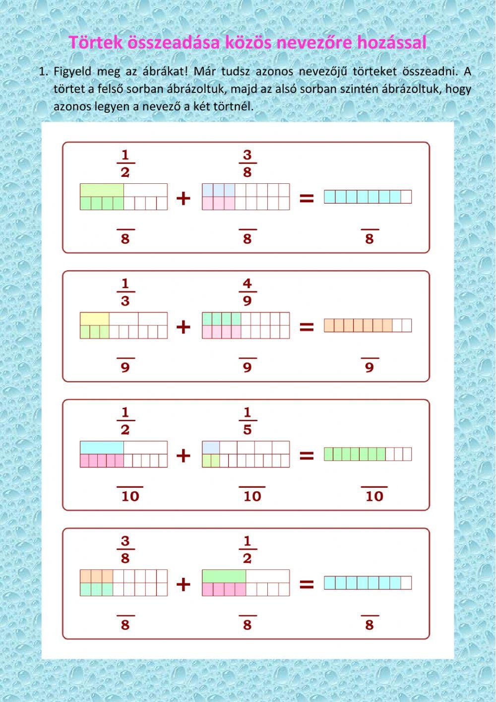 Közös nevezőre hozás