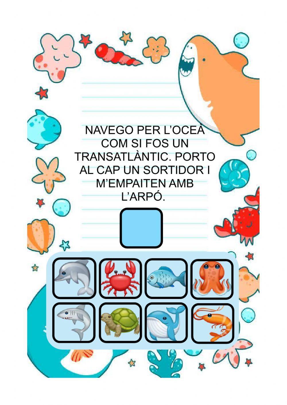 Endevinalles del mar