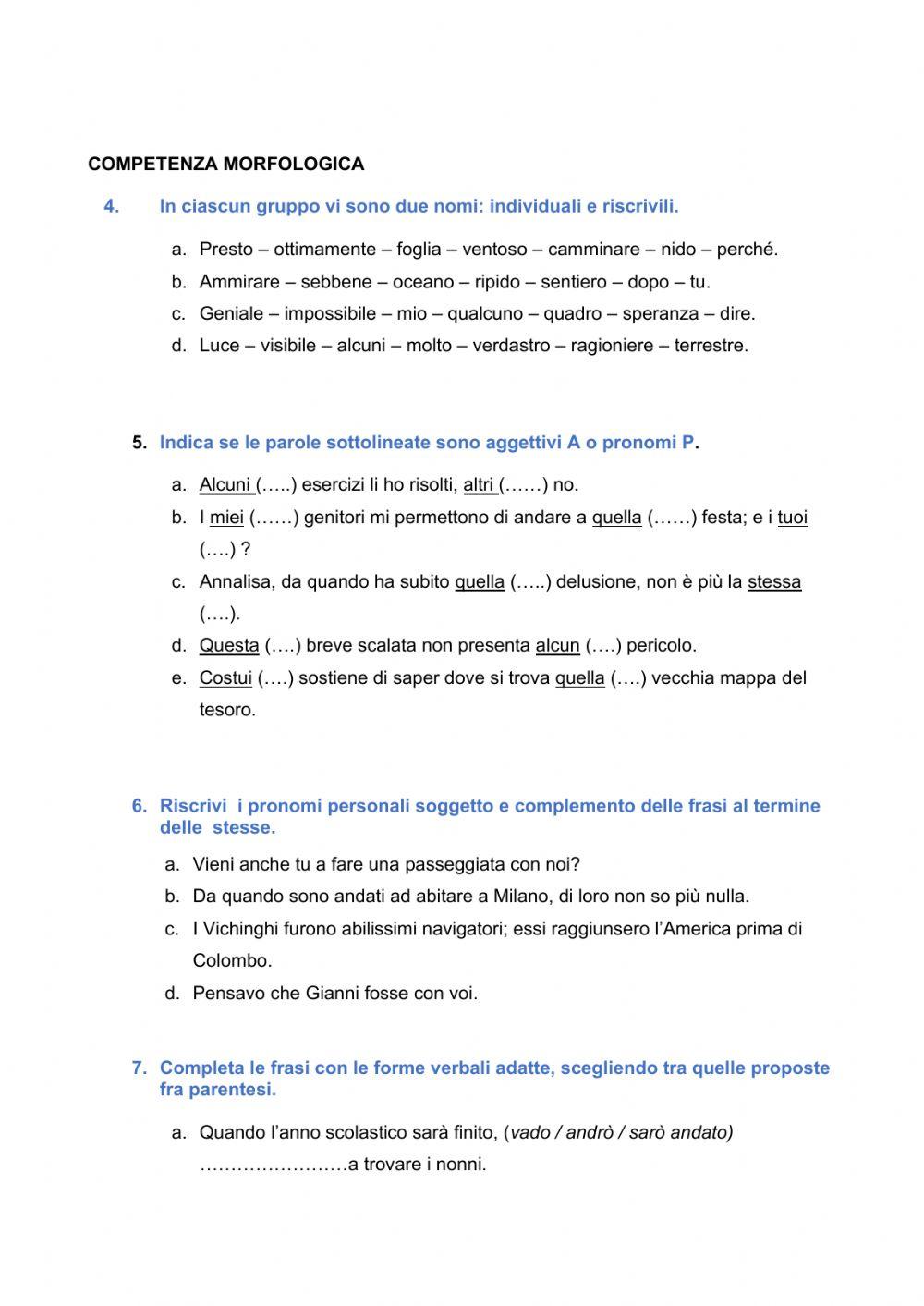 Verifica grammatica e ortografia