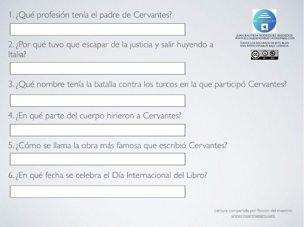 Comprensión lectora 19-5 6º