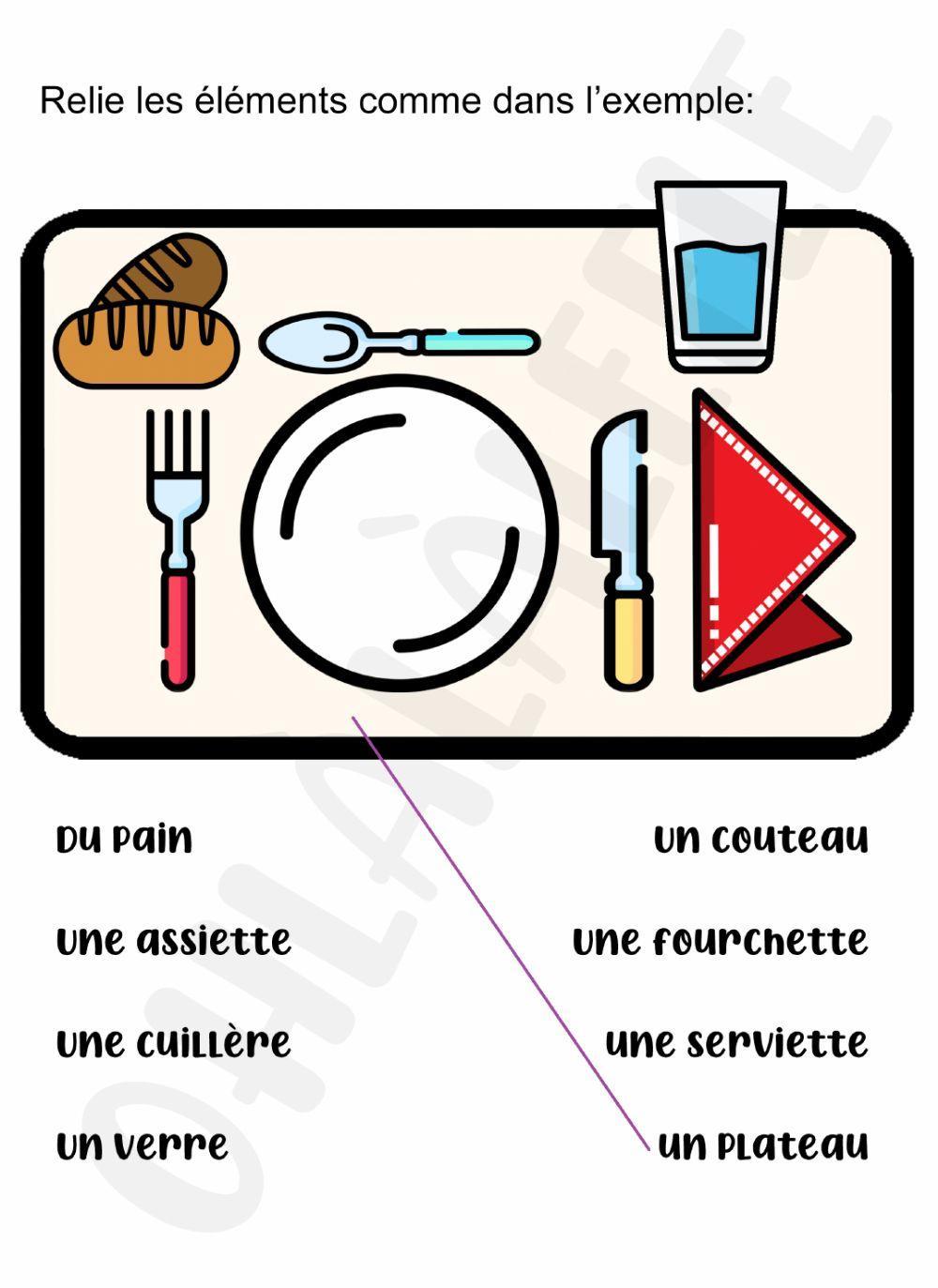 Exercices alimentation