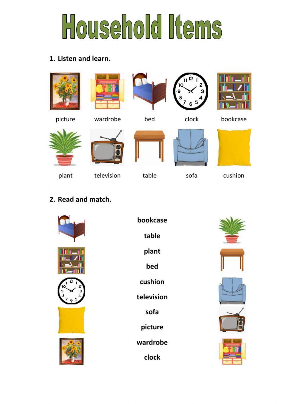 Household items