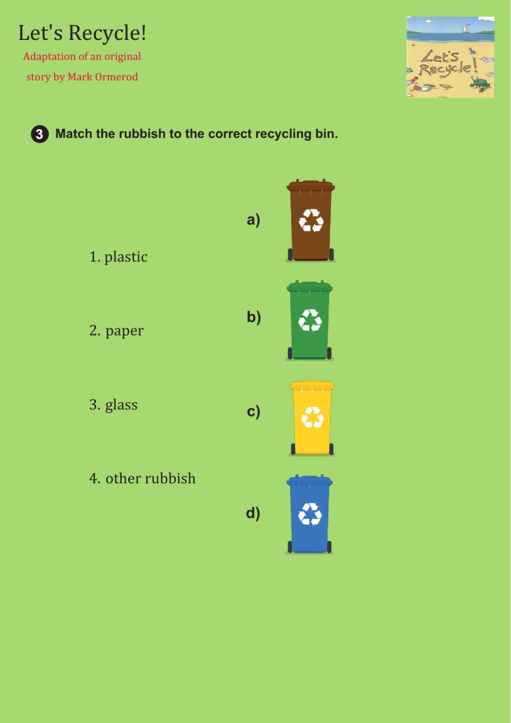 Let's recycle!