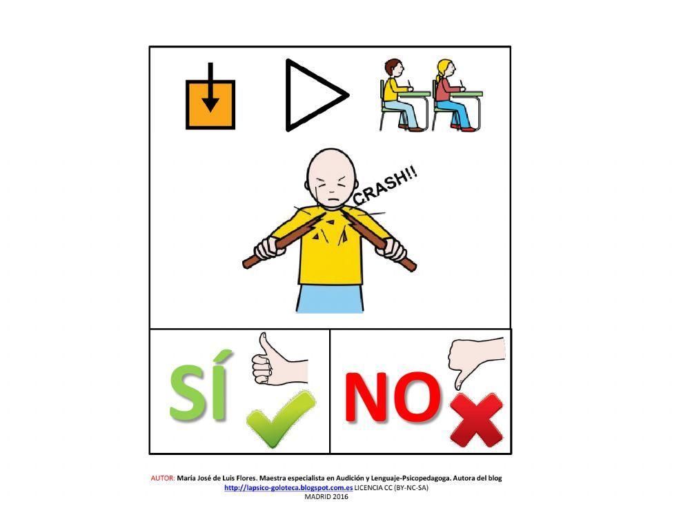 Acciones correctas e incorrectas