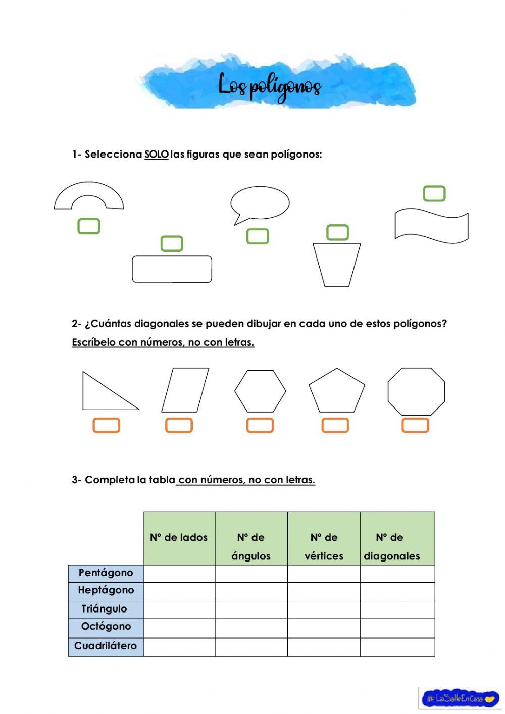 Polígonos Tema 11 Mates