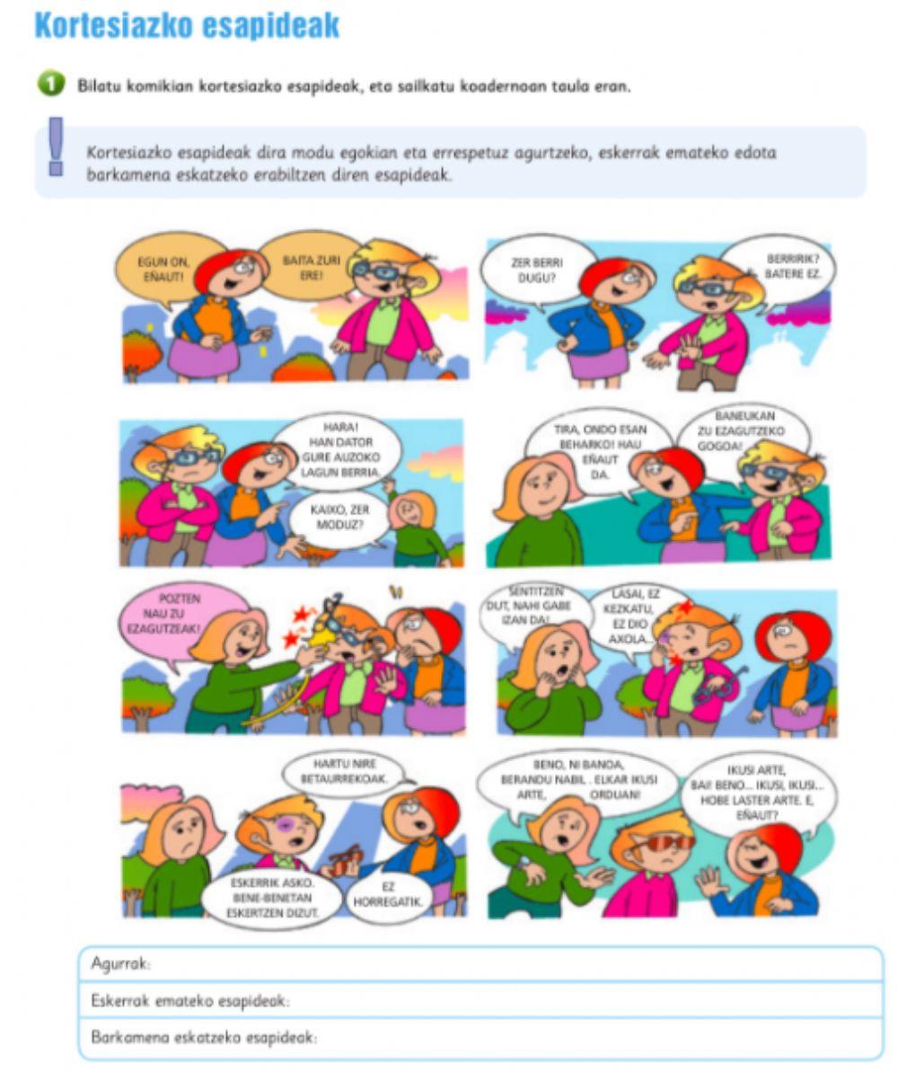 Kortesiazko esapideak