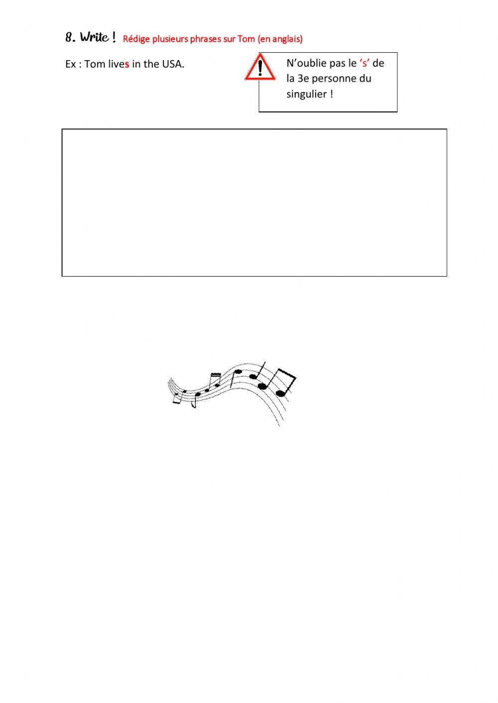 Free time activities