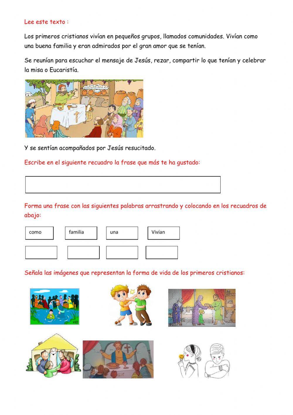 Los primeros cristianos