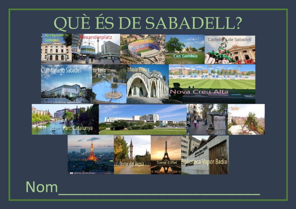 Que es de Sabadell