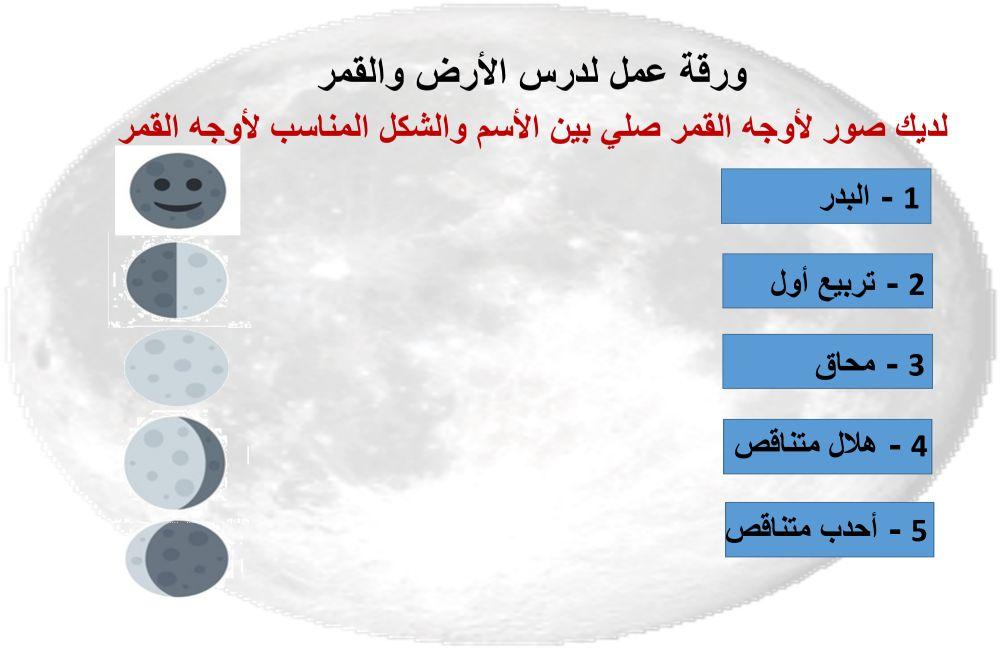 اطوار القمر