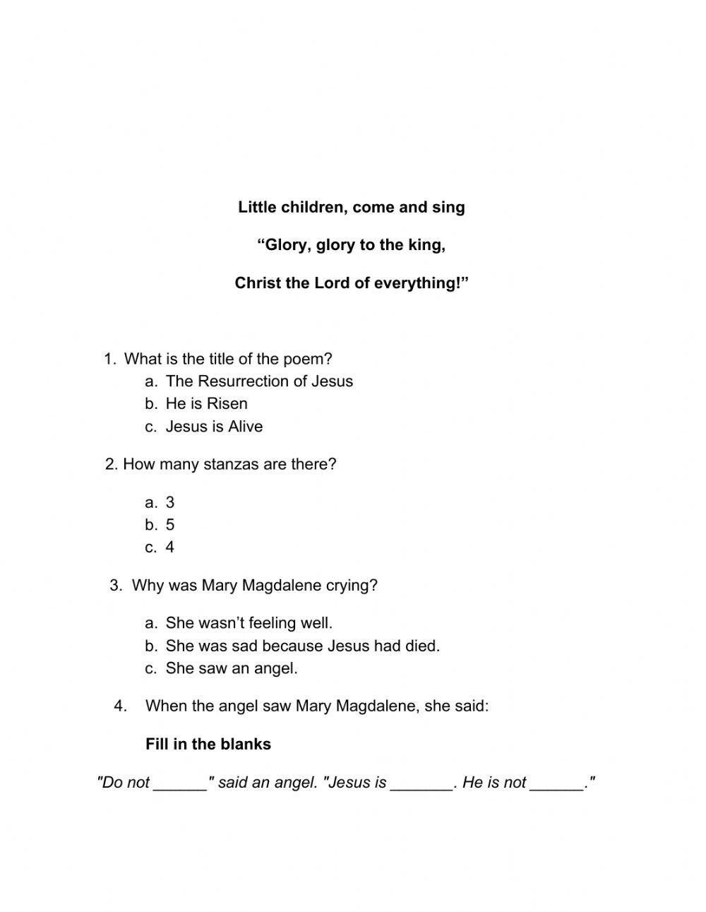 Resurrection of Jesus