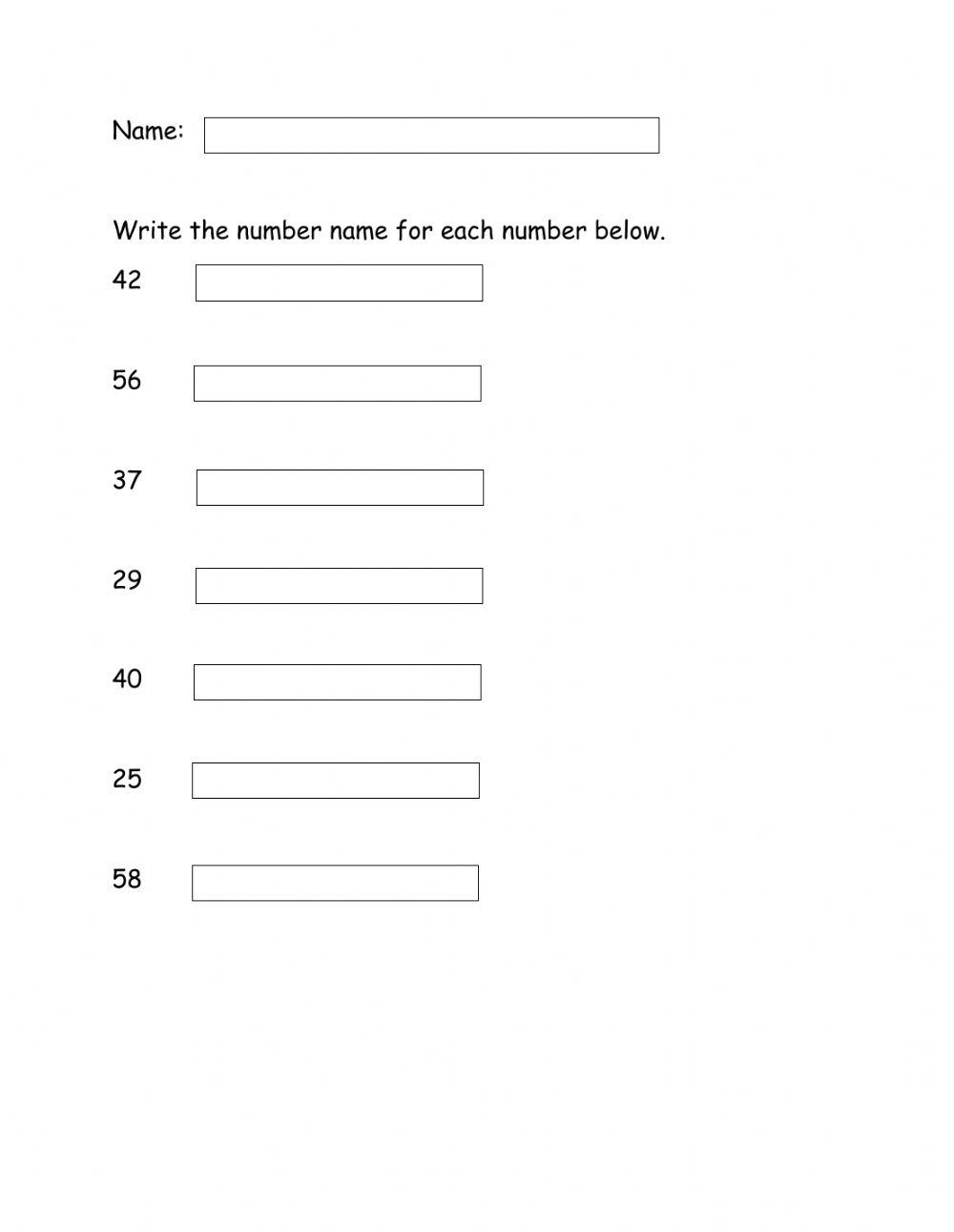 Number Names 1809 THoyte Live Worksheets number-names-1809-thoyte-live-worksheets