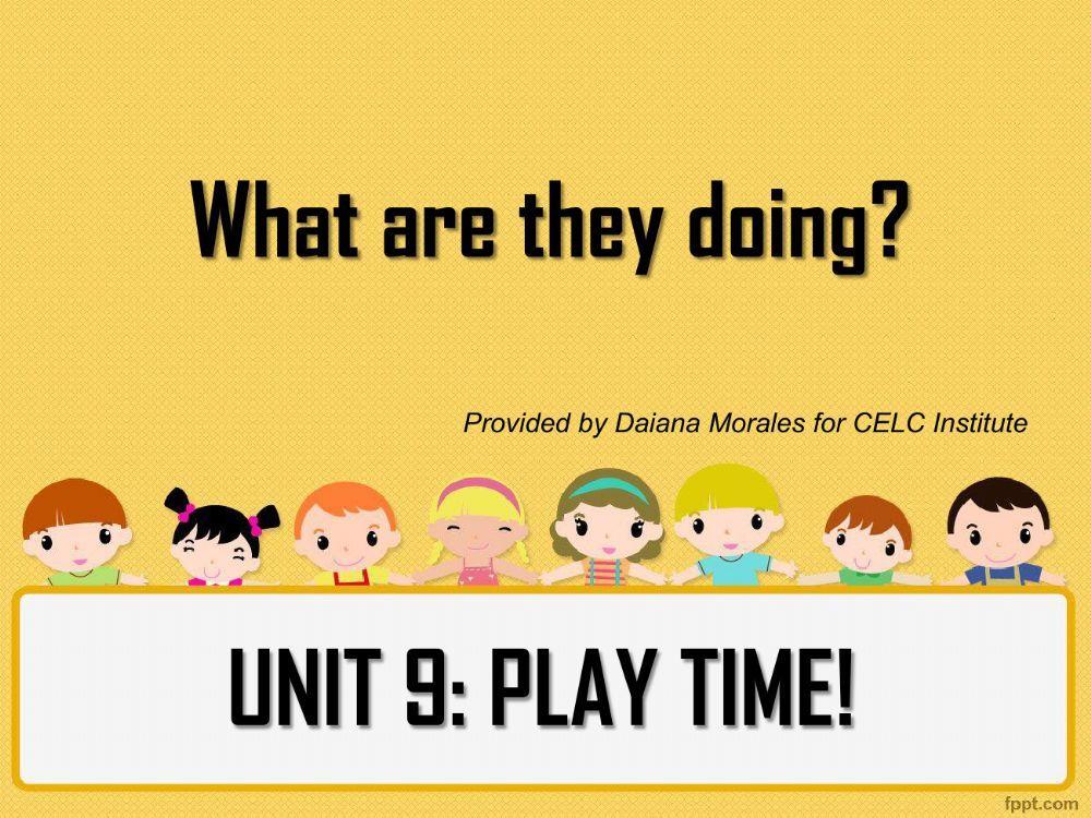 What are they doing?