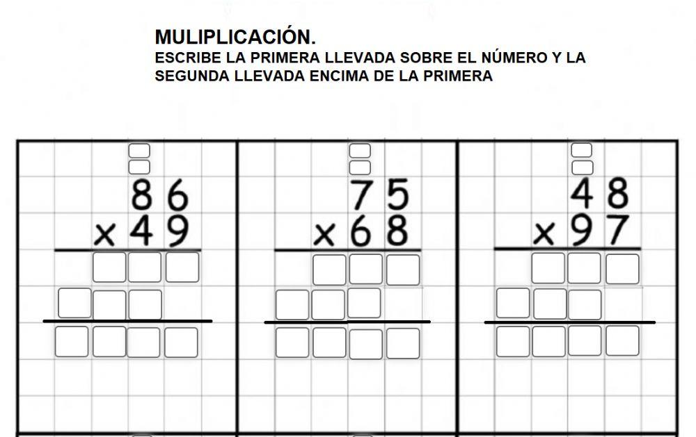 Multiplicaciones