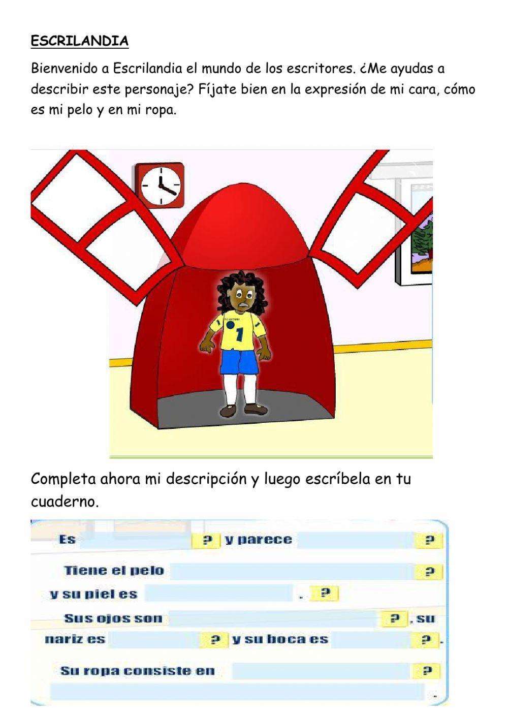 Descripcion de un personaje