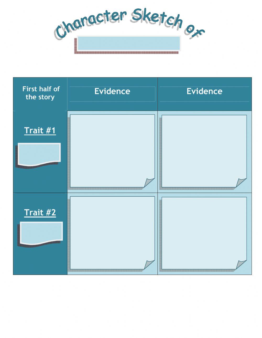 Character Graphic Organizer 2