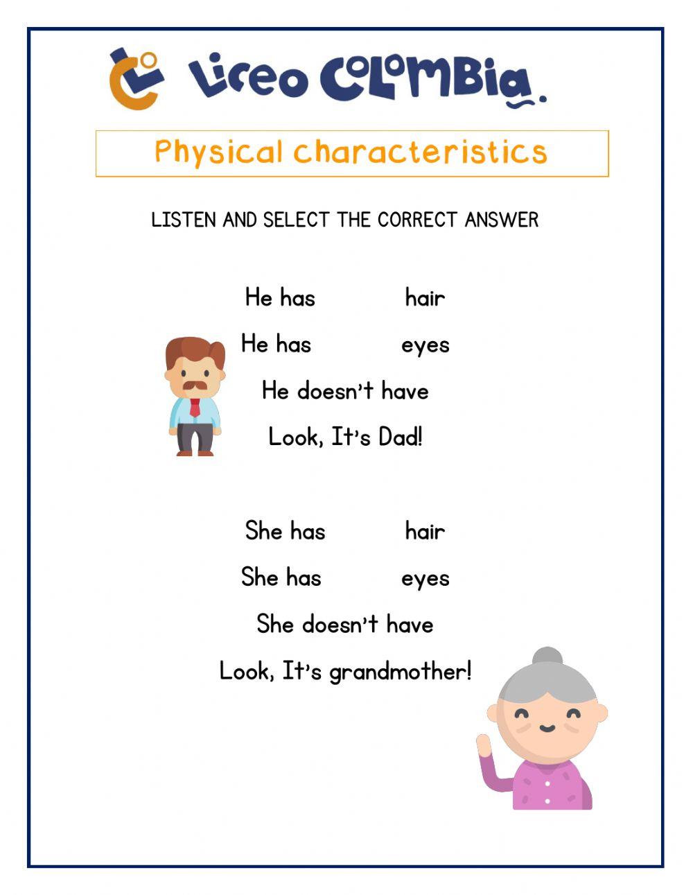 Physical Characteristics