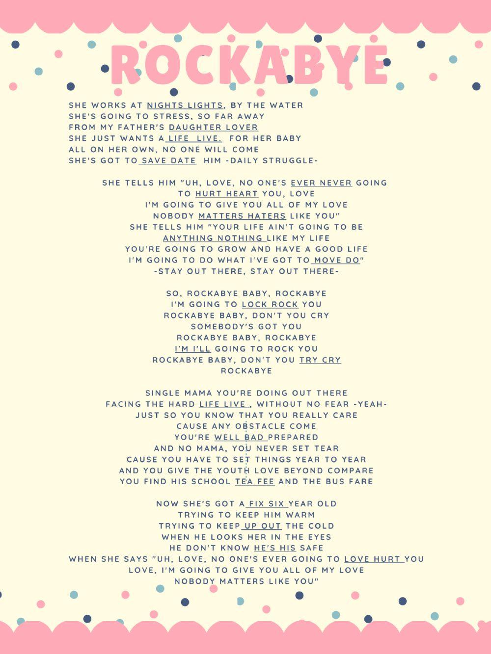 Rockabye
