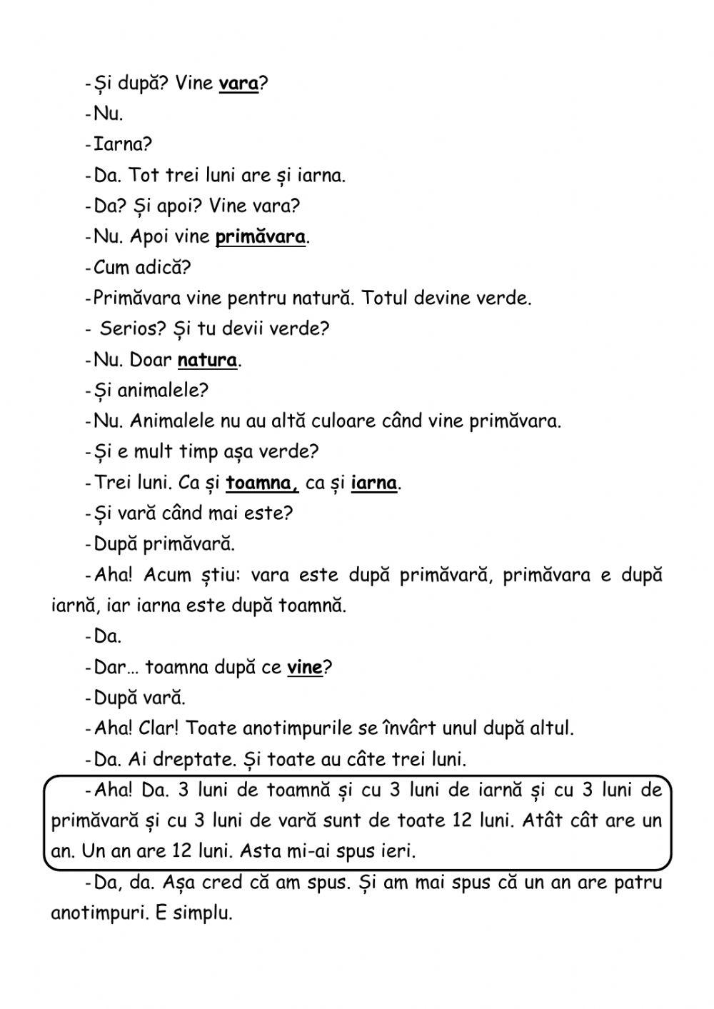 Lectie la citire-scriere-comunicare