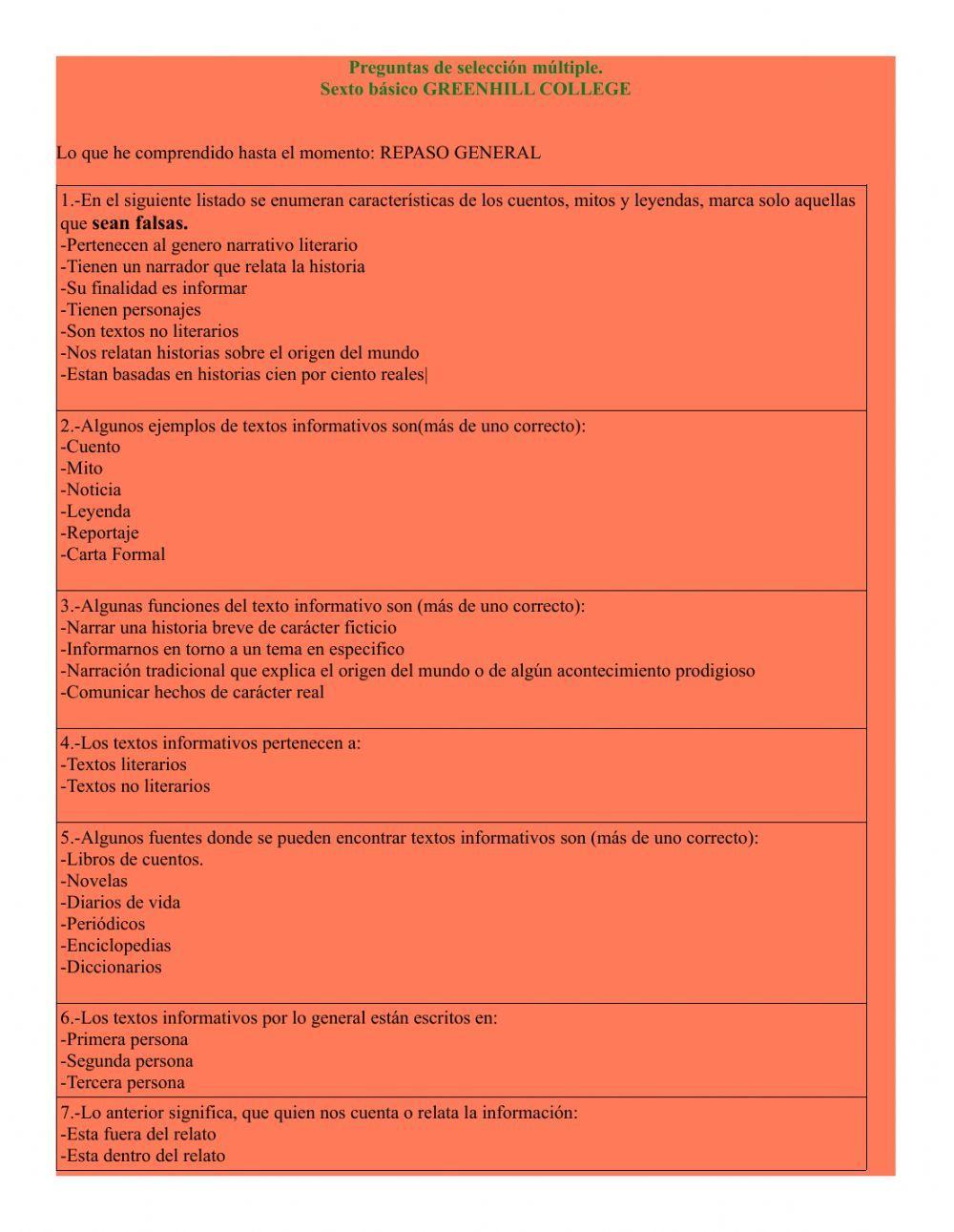Texto informativo: Noticia y Reportaje