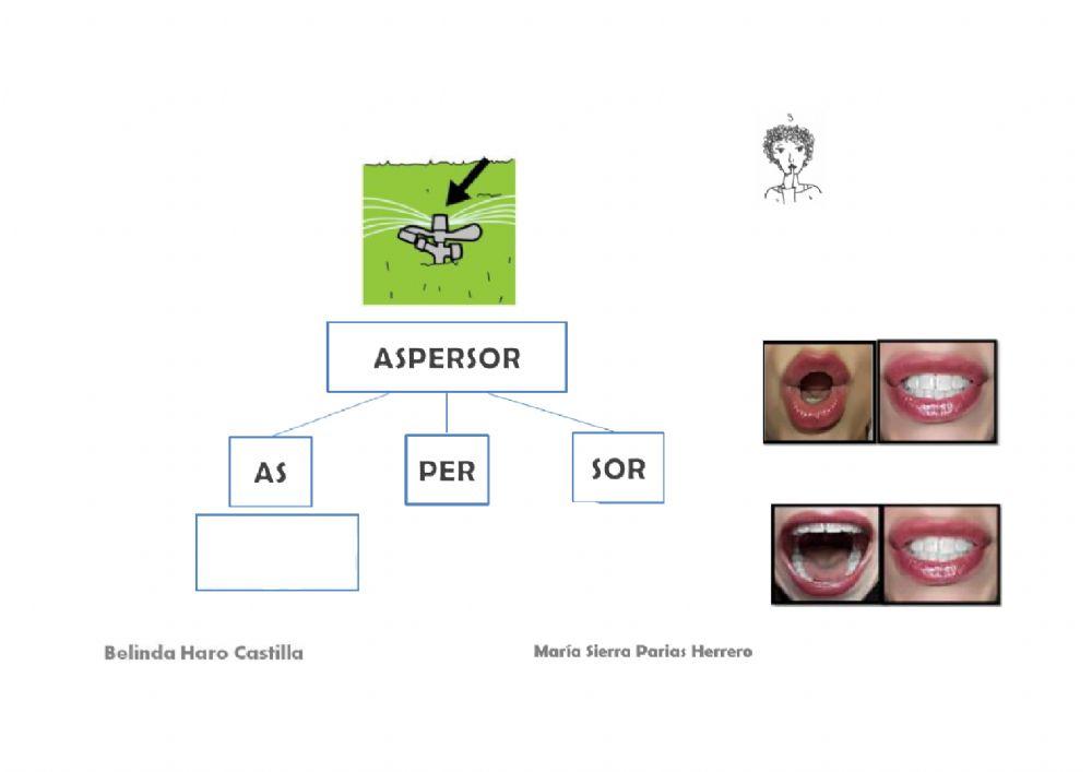 Introducción fonema S inversa