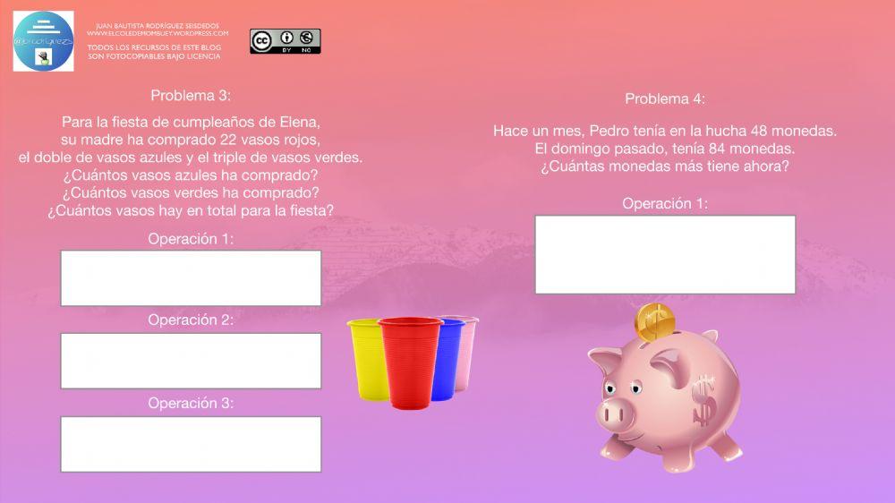 Ficha de resolución de problemas 20-5 2º