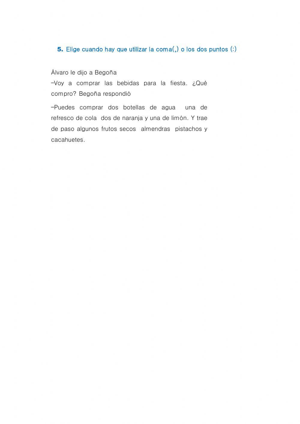 Test Unidad 10 de Lengua Test Unidad 10 de Lengua