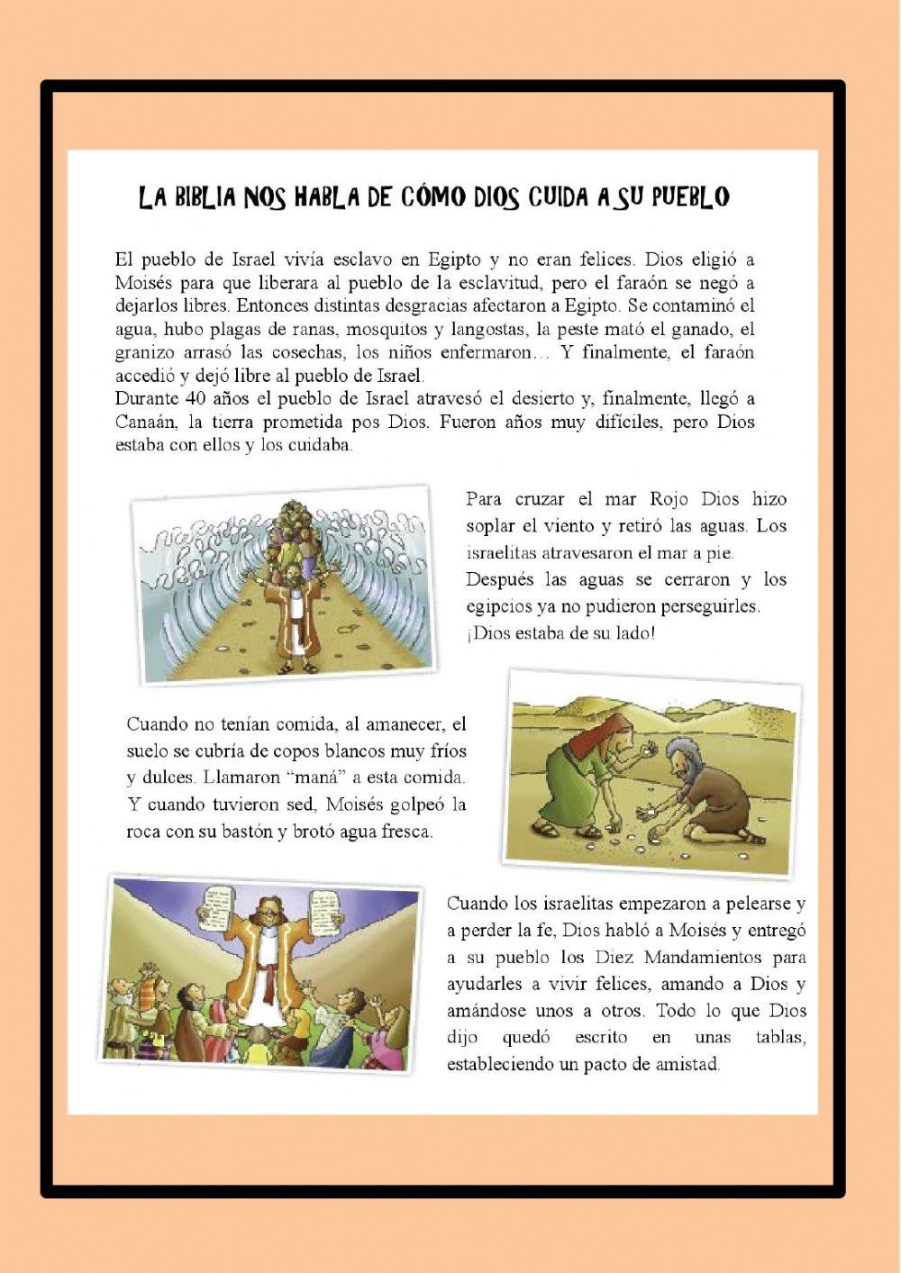 Dios cuida a su pueblo