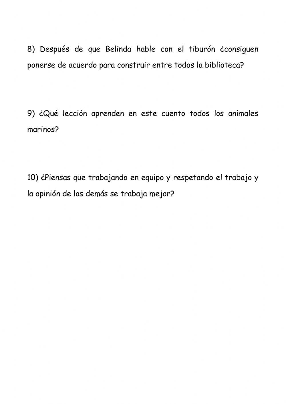 Comprensión lectora