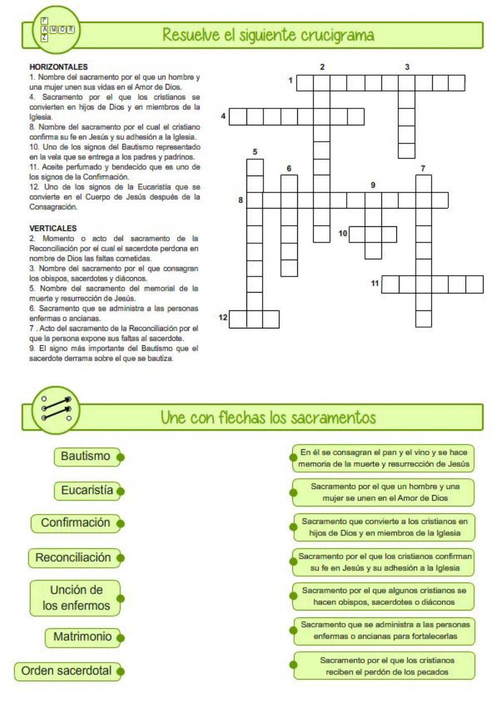 Los sacramentos de la Iglesia