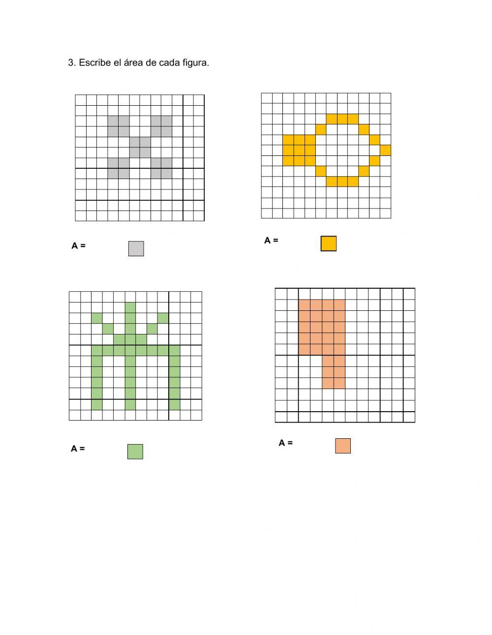 Área y perímetro de polígonos