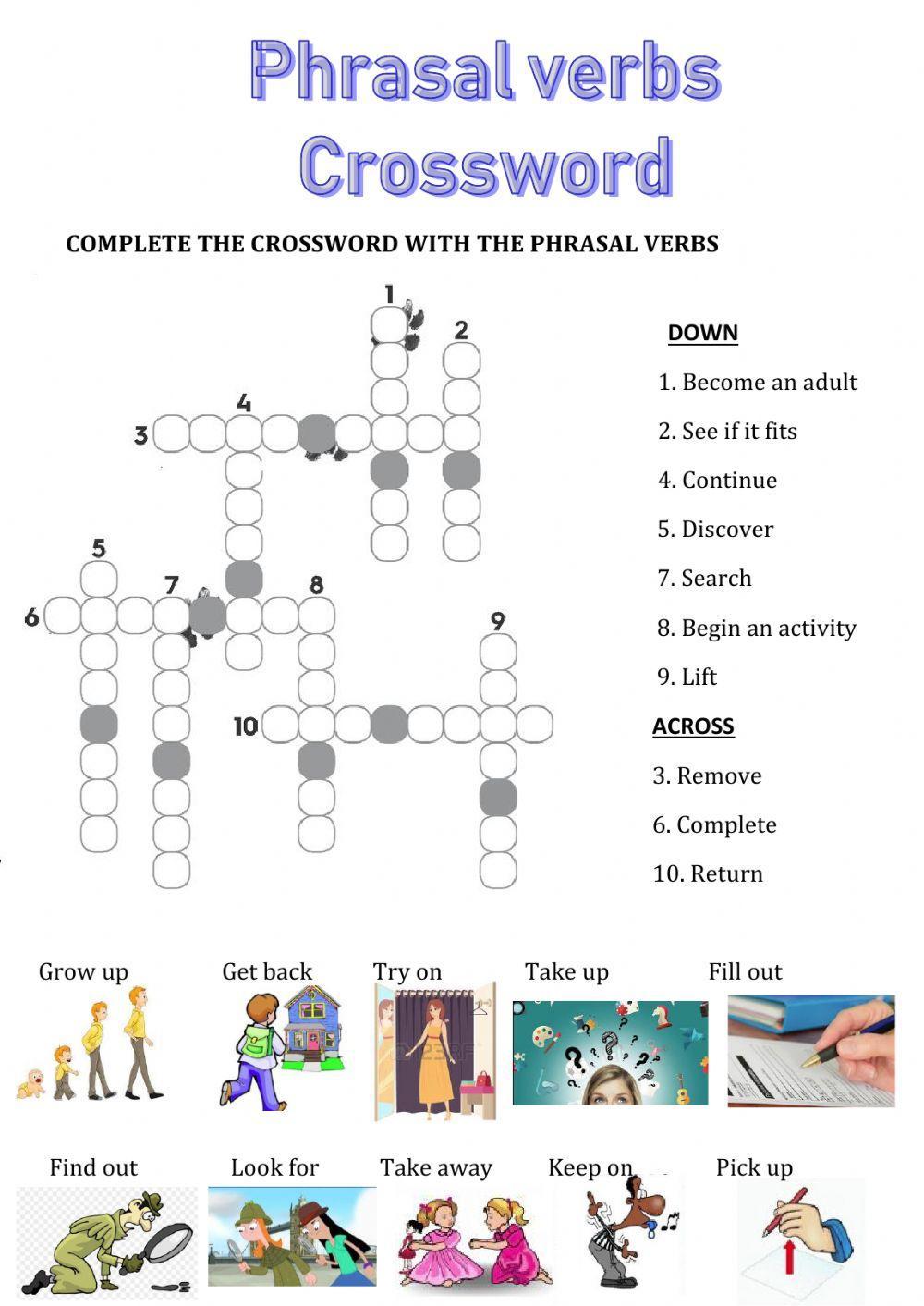 Phrasal verbs