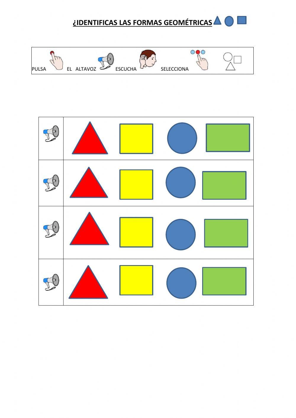 Evaluación formas geométricas
