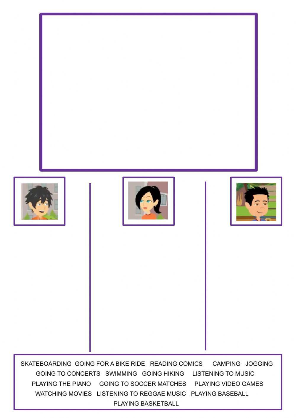 What do you like doing?