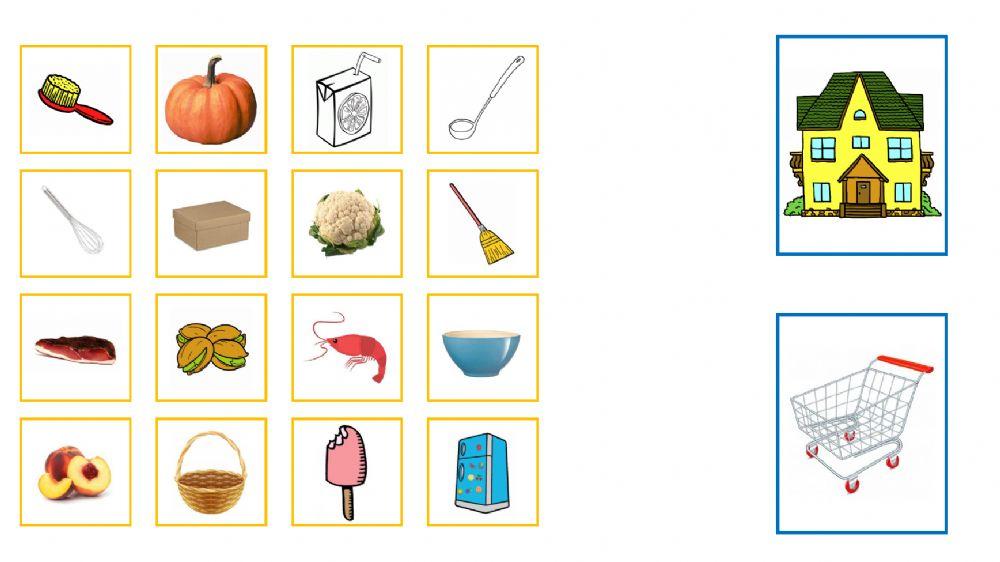 Semantic categories - Categorie semantiche worksheet | Live Worksheets