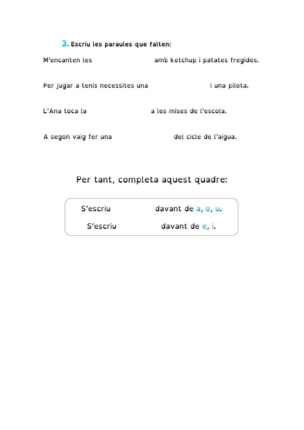 Ortografia c-qu g-gu