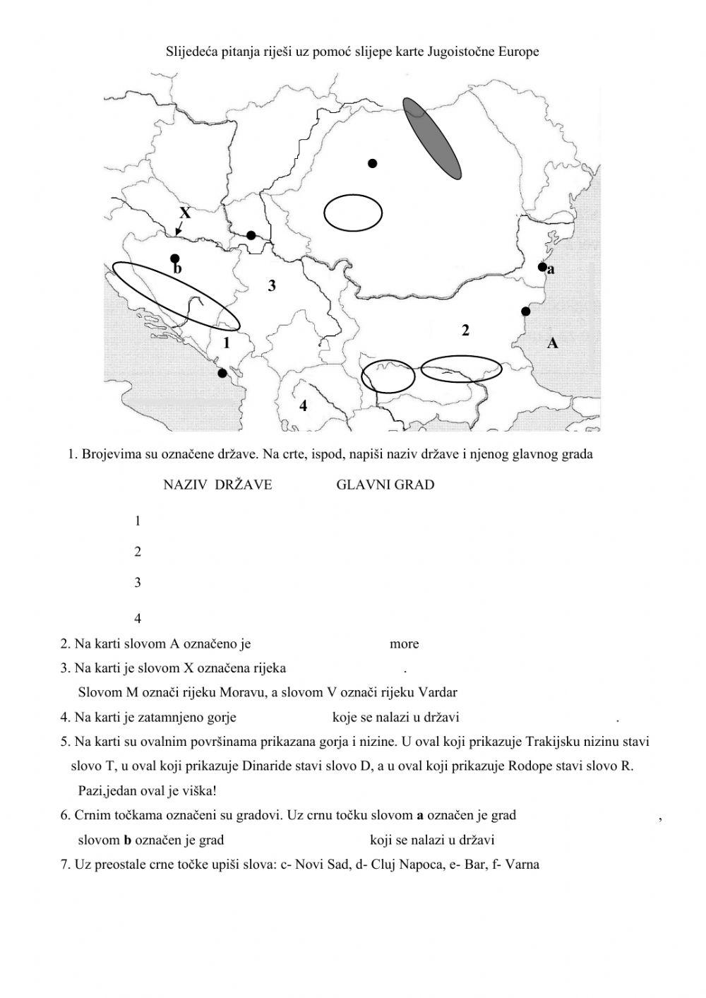 Države Istočne i Jugoistočne Europe