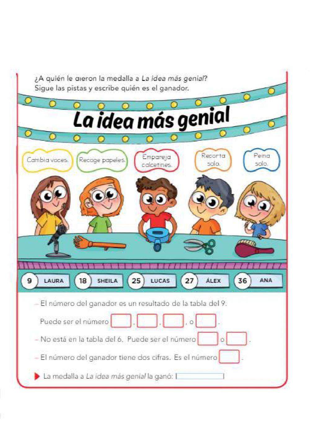 Repaso de las tablas