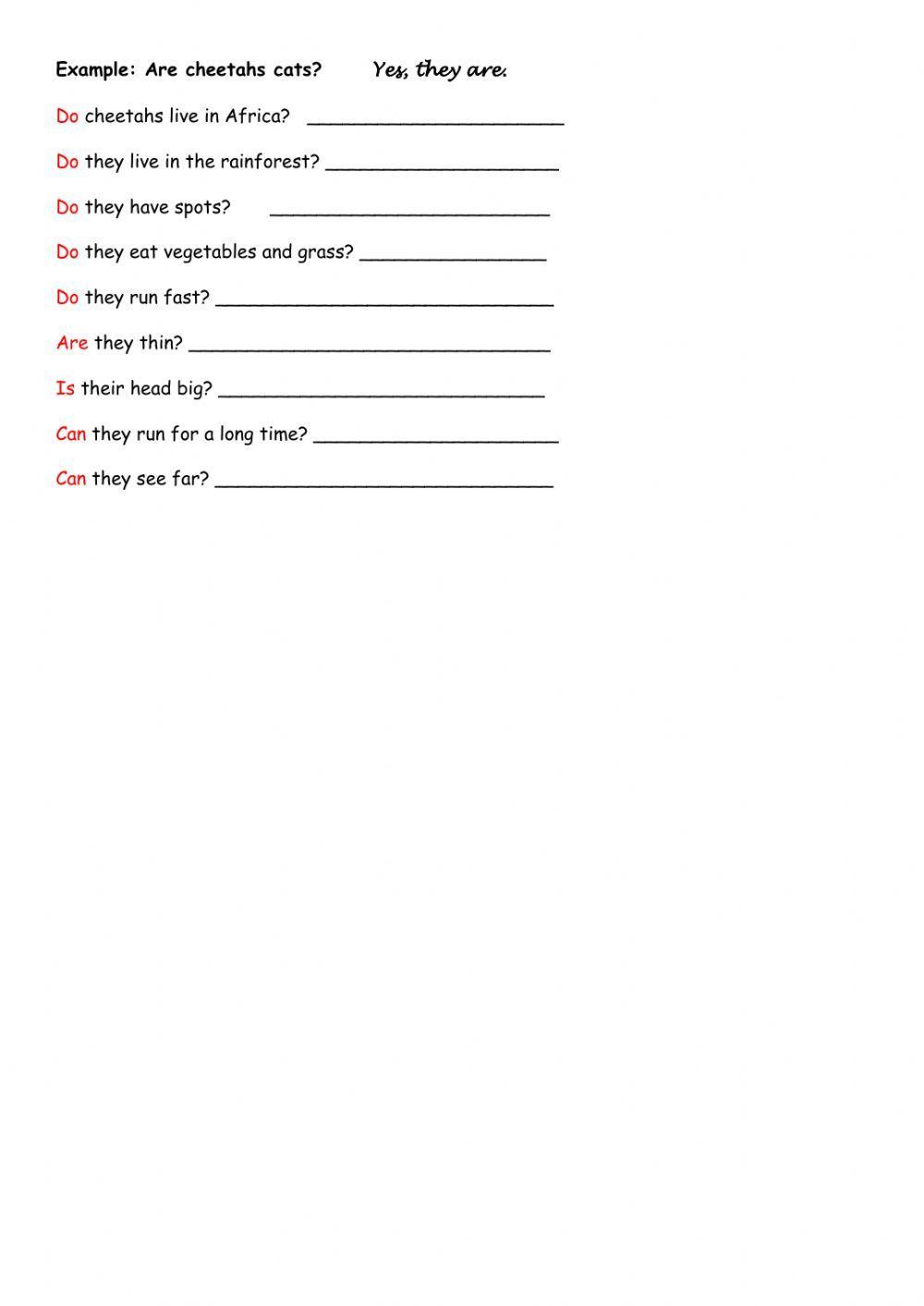 Interesting facts about animals