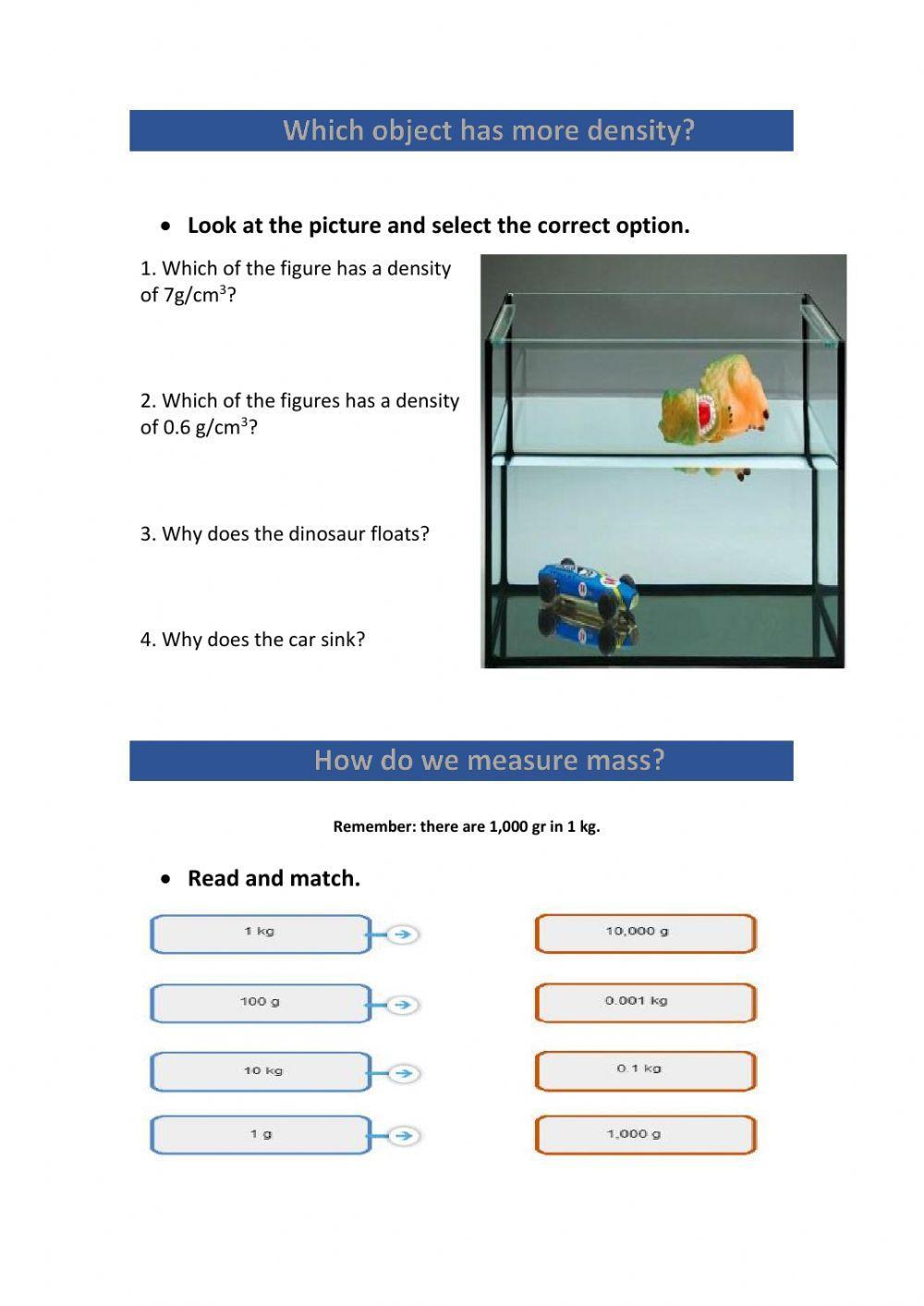 Matter and materials