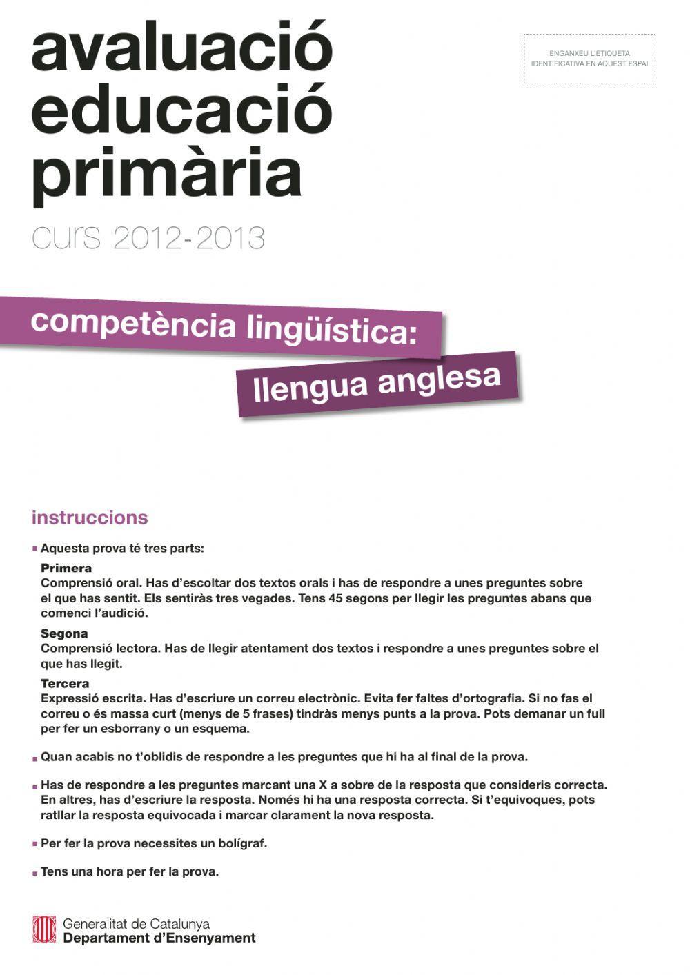 Competències bàsiques 6è 2012-13