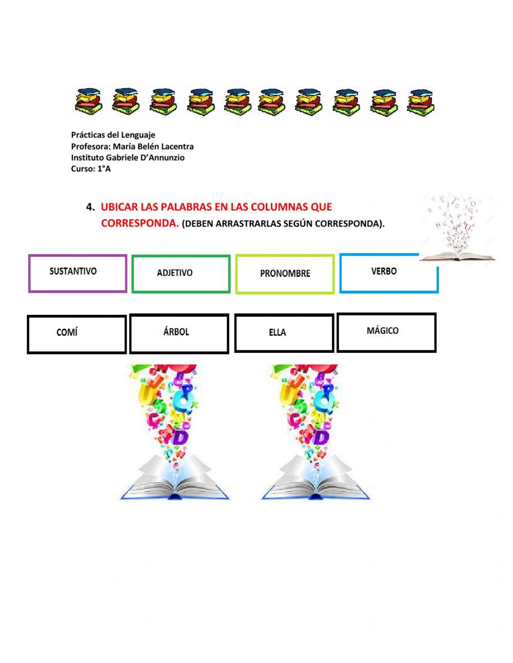 1°A Prácticas del lenguaje 19-05