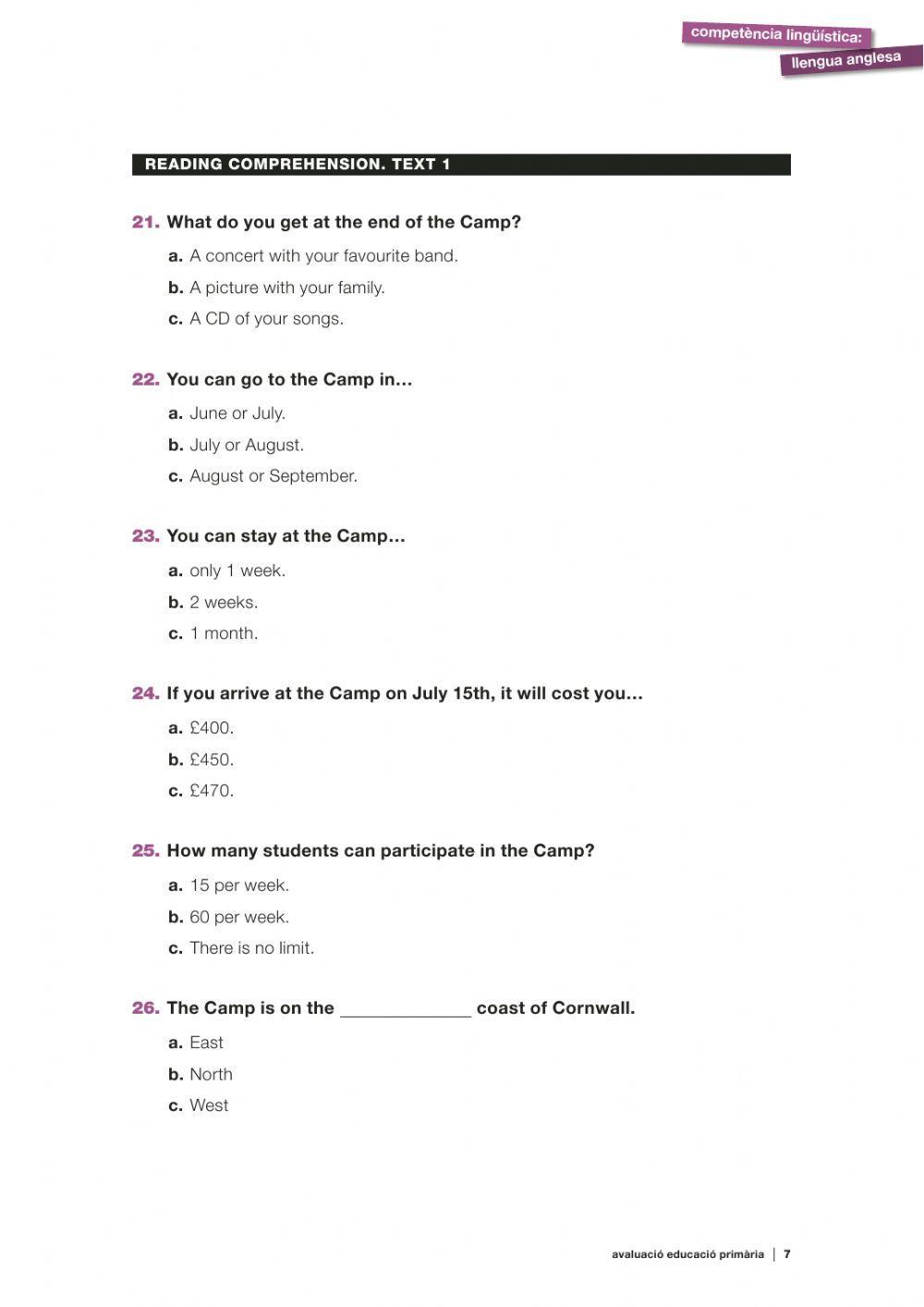 Competències bàsiques 6è