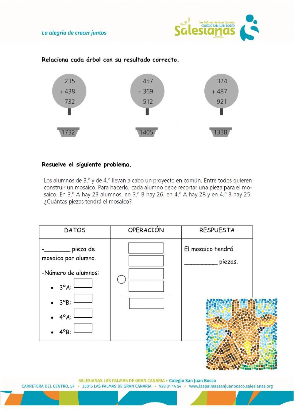 Matemáticas 3º Matemáticas 3º