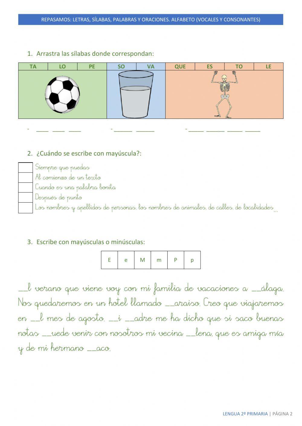 02-Lengua: Sílabas y Mayúsculas