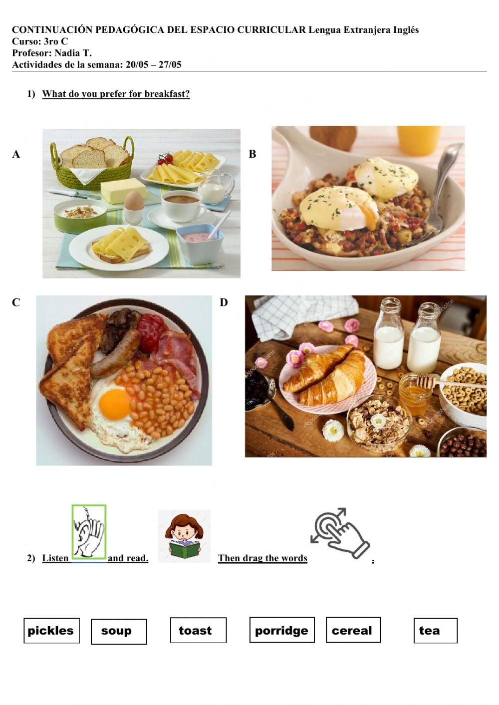 Breakfasts around the world