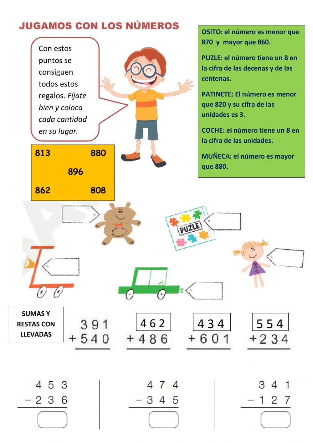 Juguemos con los números