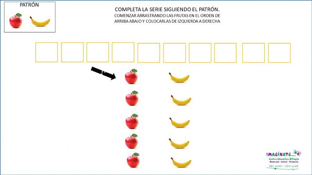 Serie de frutas