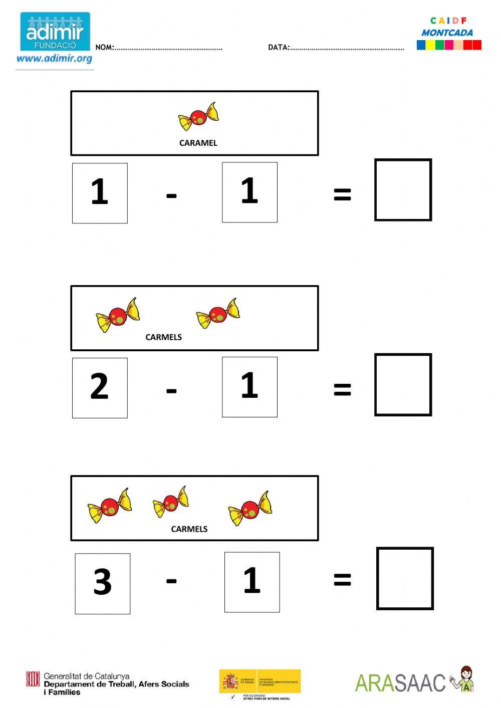 Restes amb suport visual