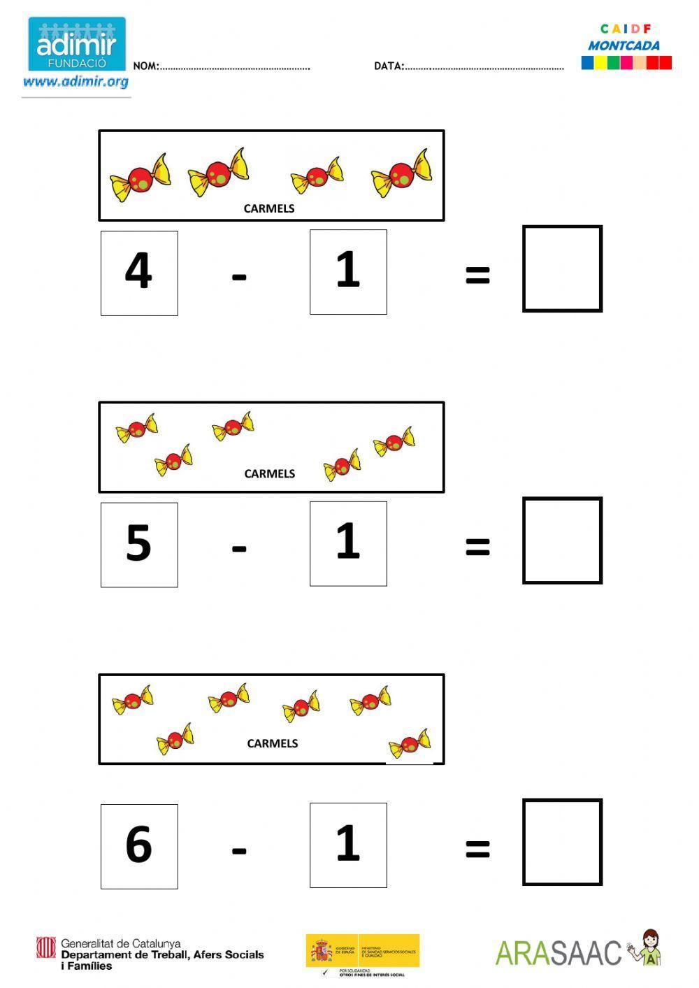Restes amb suport visual